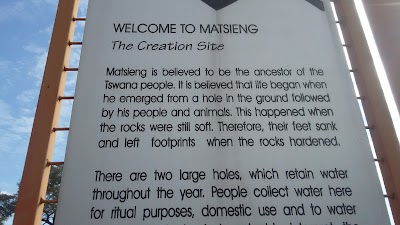 Photos of Matsieng Footprints