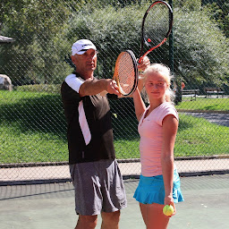 Photo n°3 de Stages de Tennis - International Tennis Camp à Allos (Club de tennis)