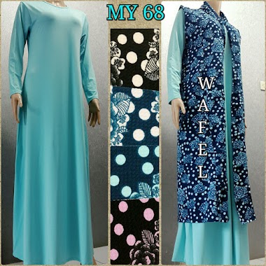 Muslim dress, robe Syar'i Al-Aidrous, Author: Supplier Busana Muslim, Grosir Gamis Al-Aidrous