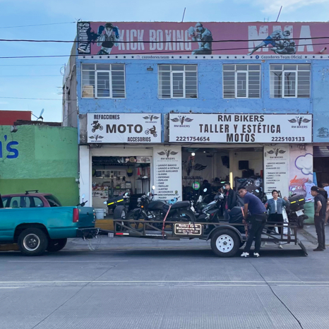 MOTO GRÚA RM BIKERS PUEBLA