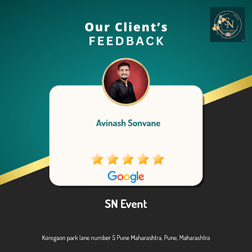 Avinash's unforgettable wedding experience with SN Event! We customized every detail, from the ri…