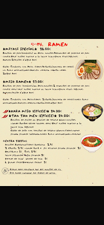 Menu Ramen Miyagi Page 3