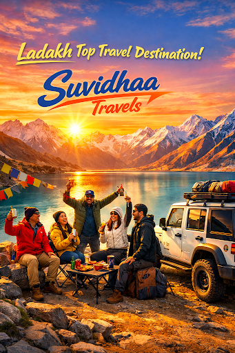 ✈️ Best Travel Agency in Kanpur | Ladakh Tour Package – Suvidhaa Travels