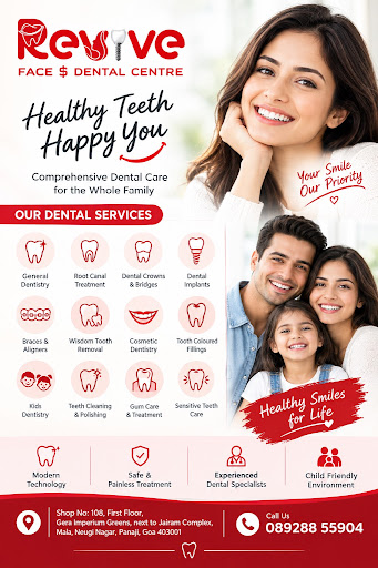 At Revive Face & Dental Centre, we provide comprehensive dental care for the whole family. From r… post image