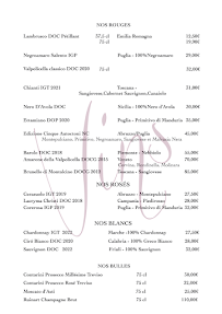 Menu La Bufala Italian Pizza & Pasta Page 4