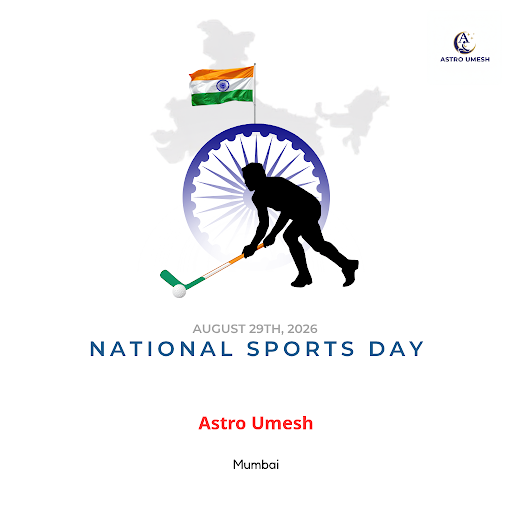 Celebrate National Sports Day with Astro Umesh, the best astrologer Mumbai, offering healing and… post image