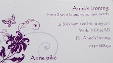 Annes Ironing york