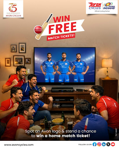 Spot the Avon logo during the match, capture it, and share it on your feed to win FREE match tick…