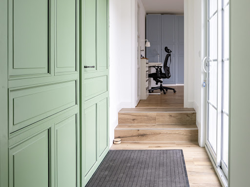 Dans cette maison de vacances à Loix, les...