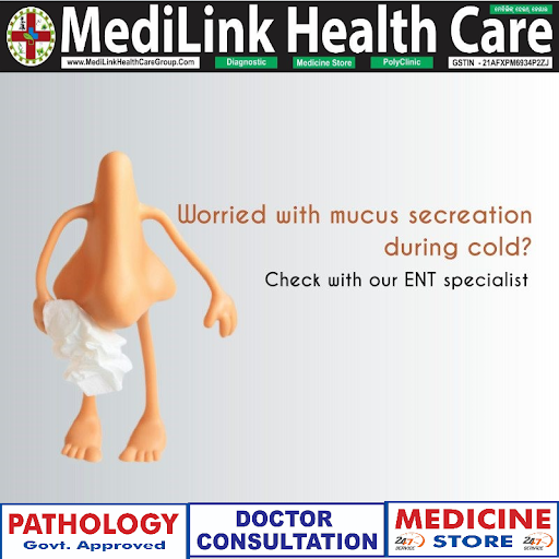 MediLink HealthCare is the best ENT PolyClinic in SatyaVihar/PalaSuni Area of Bhubaneswar offerin… post image
