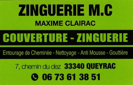 Photo de MC Zinguerie Couvreur zingueur réparation démoussage toiture pose velux Queyrac Pauillac Hourtin à Queyrac (33340)