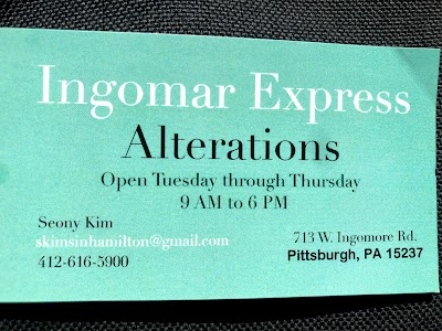 Ingomar Express Alterations