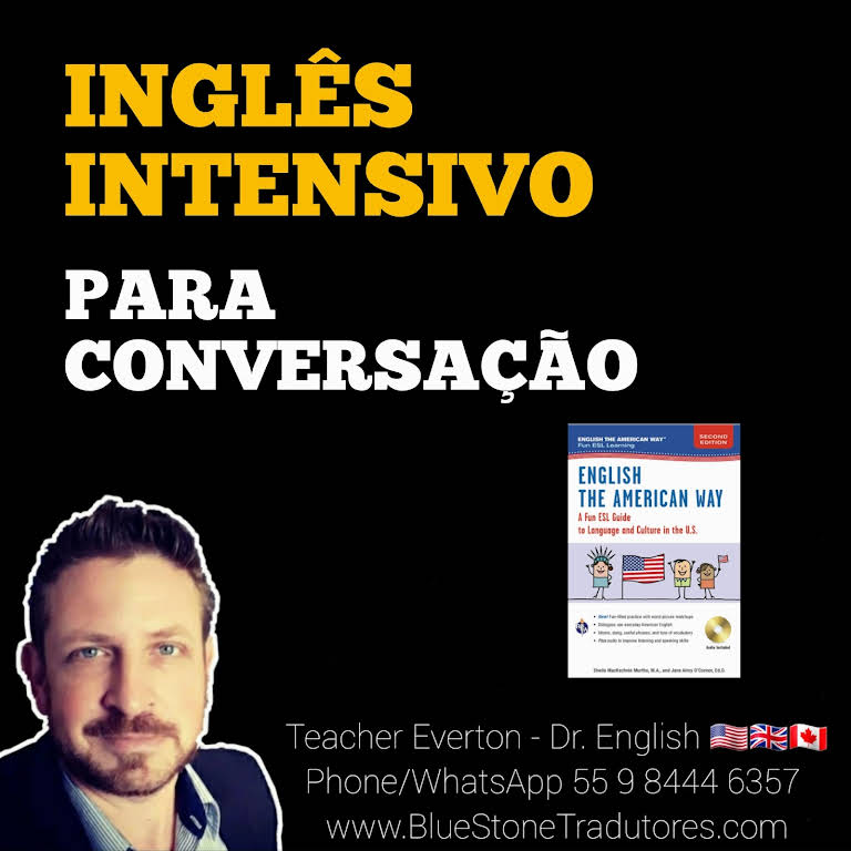 BlueStone Inglês Fluente / Teacher Everton - Dr. English / BlueKids - Curso  para Fluência em Língua Inglesa