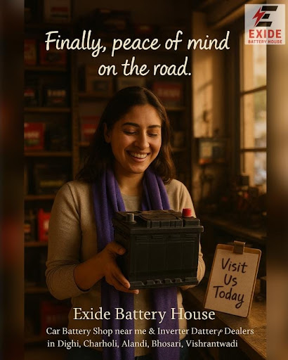 Experience the power of reliable batteries with Exide Battery House - Car Battery Shop near me! A… post image