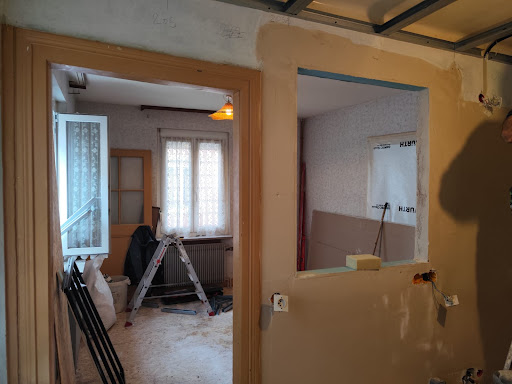 Transformation de cuisine chez Mme H à BISCHHEIM La...