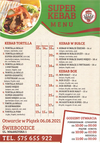 Opinie o Super Kebab w Wałbrzych - Restauracja