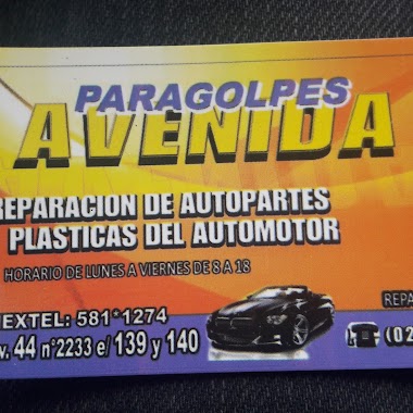 Paragolpes Avenida, Author: Jorge Alberto Maggi