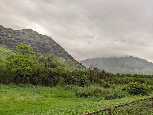Farrington Hwy + Makaha Beach Park