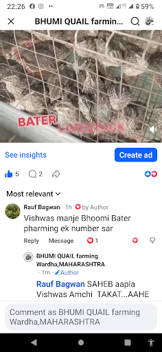 "Delivered 300+ quails to Parli Vaijnath Railway Station today! 🚚