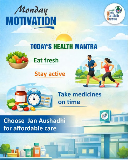 अच्छा स्वास्थ्य एक दैनिक निवेश है। चाहे वह संतुलित भोजन हो, थोड़ी देर टहलना हो या समय पर दवा लेना… post image
