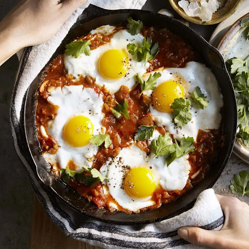 Egg half fry shandar dish post image