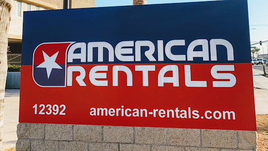 American Rentals, Inc. 12392 Beach Blvd, Stanton, CA 90680, United States