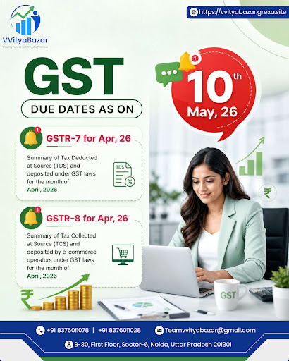 🚨 Don't Miss This GST Deadline! | 10th May 2026 post image