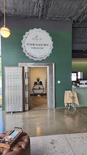 Treasury Coffee & Cafe Logo