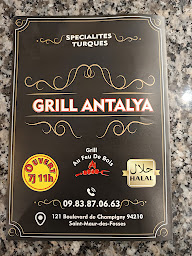 Photo n°2 de Grill Antalya à Saint-Maur-des-Fossés (Restaurant turc)