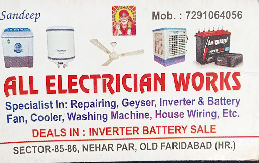 Electrician work post image