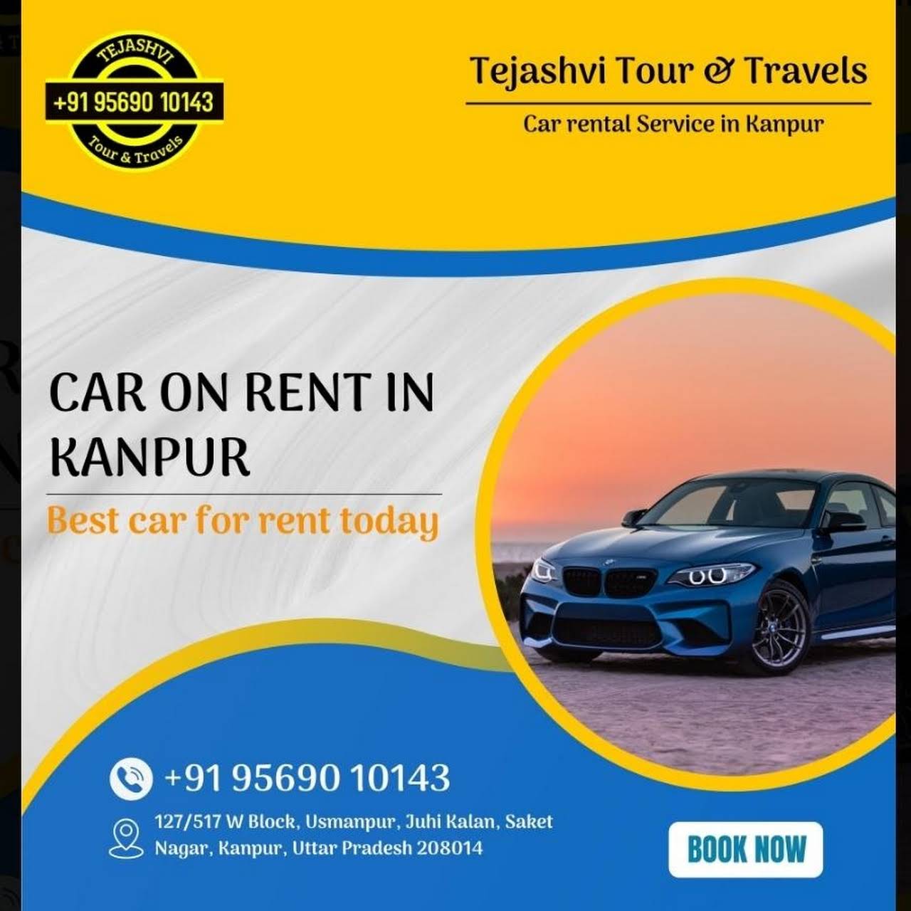 Tejashvi Tour & Travels 20 off Car rental in Kanpur Tempo Traveller in Kanpur Airport