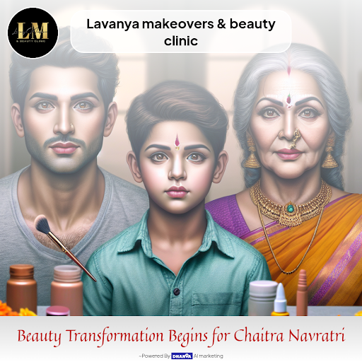 Beauty Transformation Begins for Chaitra Navratri