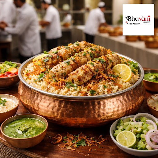 Craving rich, flavourful Malai Seekh Biryani for your next gathering? Bhayani Food And Catering i… post image