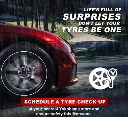 Keep your drives smooth and safe by scheduling a tyre check up at your nearest Yokohama store. En… post image