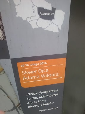 Skwer Ojca Adama Wiktora, Author: Krzysztof Kaniecki