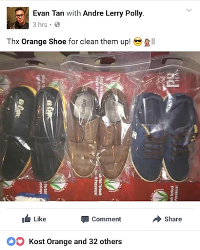 Photos of Orange Shoe - Laundry Sepatu