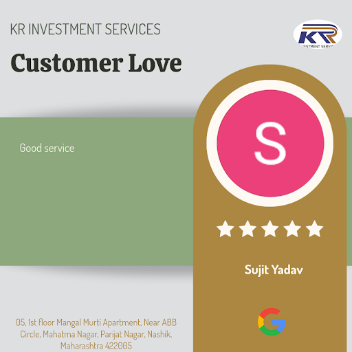 Sujit Yadav's life took a turn for the better with KR INVESTMENT SERVICES in Nashik. He found the… post image