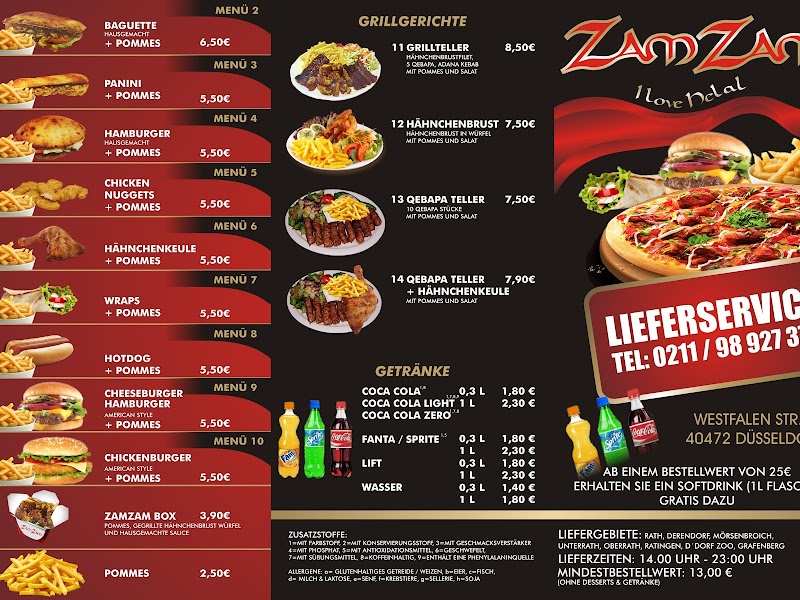 Terkini 21+ Zamzam Menu