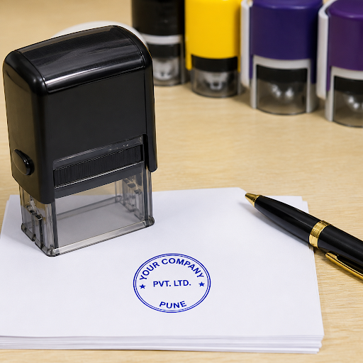 Need a professional company name stamp in a hurry? At RB COPIERS / RUBBER STAMP near Bus Stand Ba… post image