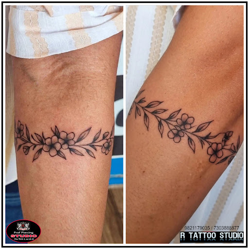 Beautiful floral armband tattoo done by our professional tattoo artist in Ghatkopar West. We spec… post image