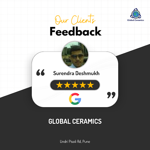 Surendra Deshmukh raves about his exceptional experience at GLOBAL CERAMICS in Pune! He loved the… post image