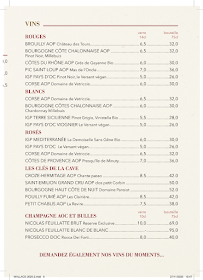 Menu Brasserie Le Wallace Page 3