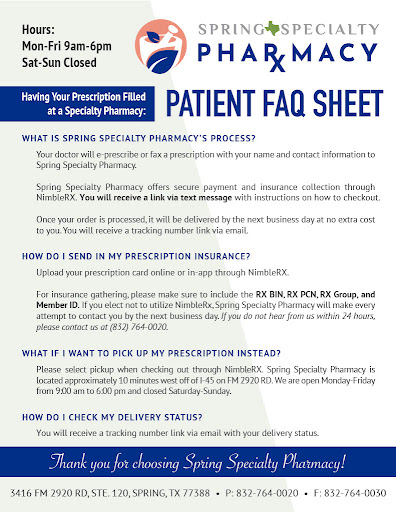 Spring Specialty Pharmacy - Visual