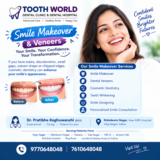 🦷 Smile Makeover & Veneers in Indore ✨ post image