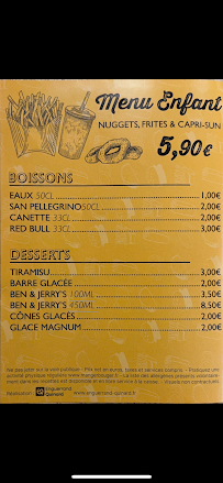 Menu INDIAN BURGER TRUCHTERSHEIM Page 2