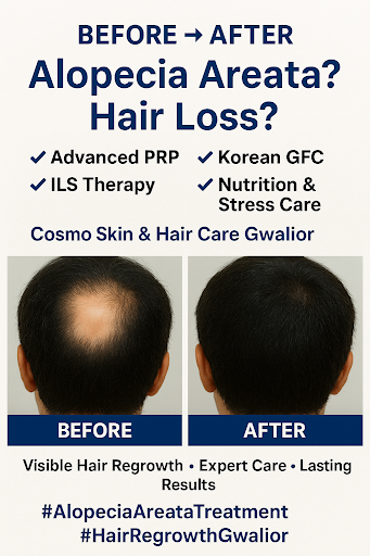 ✨ Regrow Your Confidence with the Best Alopecia Areata Treatment in Gwalior ✨ post image