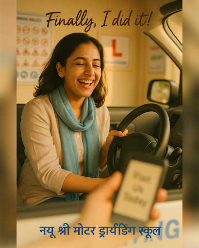Learn to drive with the best! At न्यू श्री मोटर ड्रायव्हिंग स्कूल in Sukhsagar nagar Katraj, get… post image