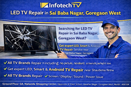 LED TV Repair Near Me in Sai Baba Nagar