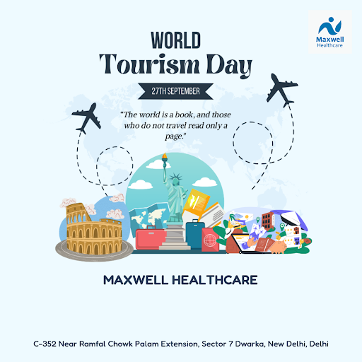 Celebrate Happy World Tourism Day with Maxwell Healthcare, the best wheelchair store near me in N…