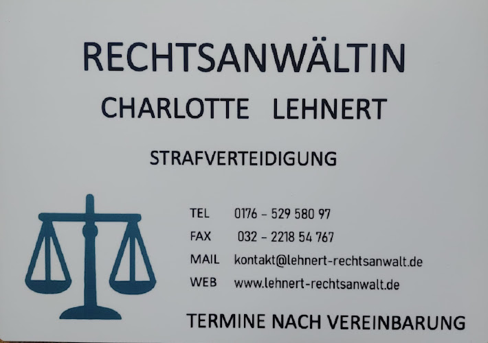 Rechtsanwältin Charlotte Lehnert photo